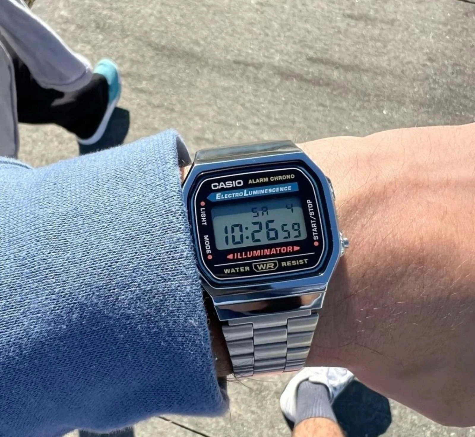 Relógio digital vintage Casio